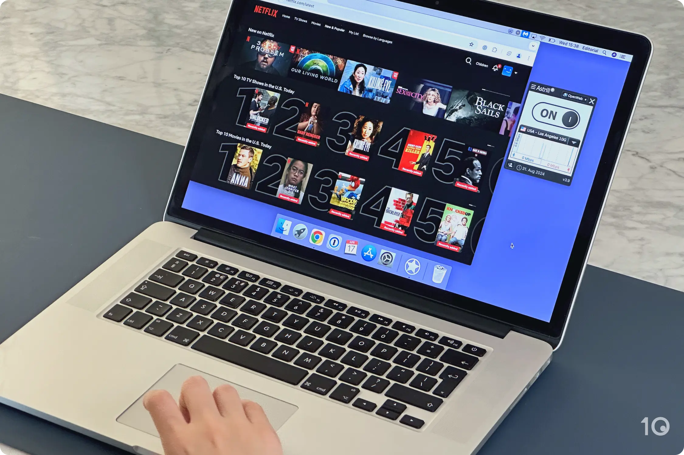 Astrill biedt toegang tot de Amerikaanse Netflix-bibliotheek vanuit het buitenland