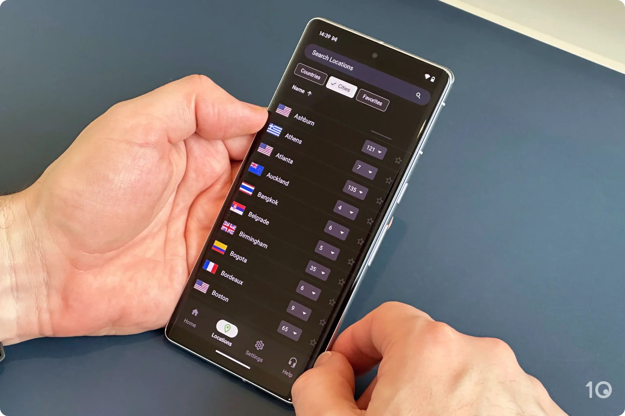IPVanish의 서버 네트워크는 자체 소유이며 규모가 큽니다.